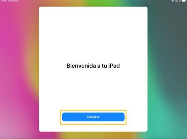 30- Bienvenida a tu ipad