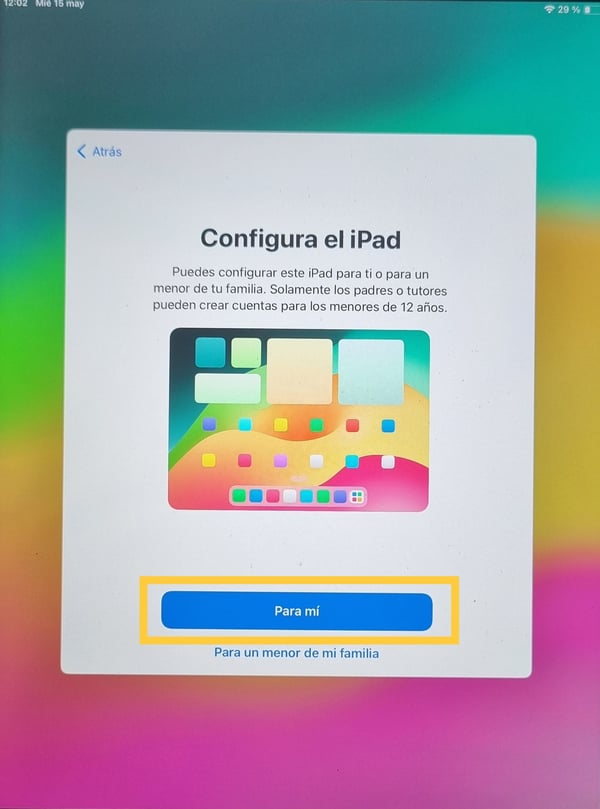 7-Configurar el ipad