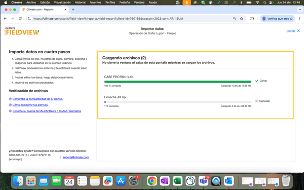 3- Carga de archivos