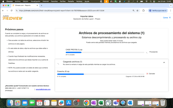 4- Carga y procesamiento en simultaneo