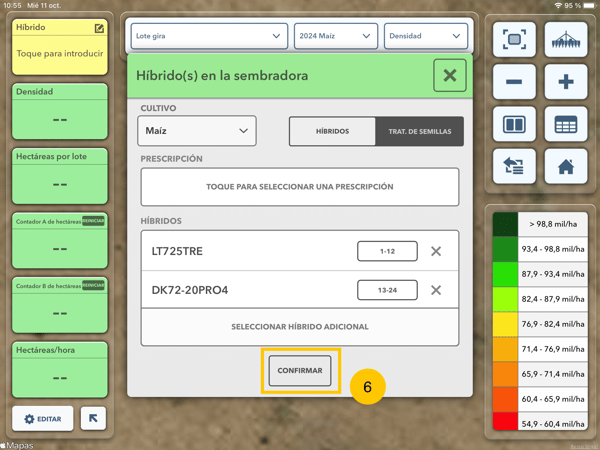 Confirmar hibrido 